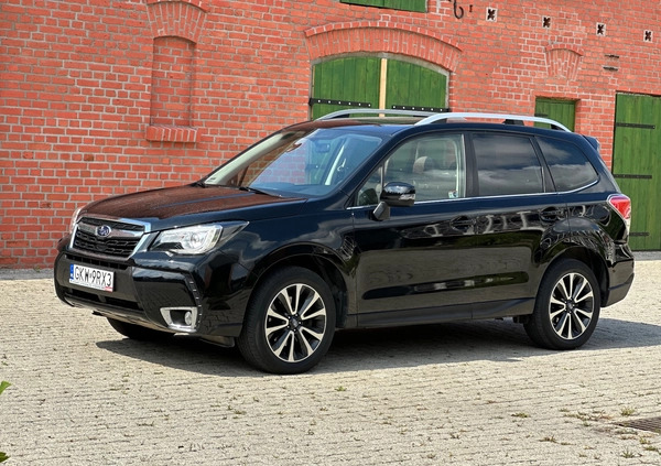 Subaru Forester cena 95900 przebieg: 109800, rok produkcji 2016 z Kwidzyn małe 497